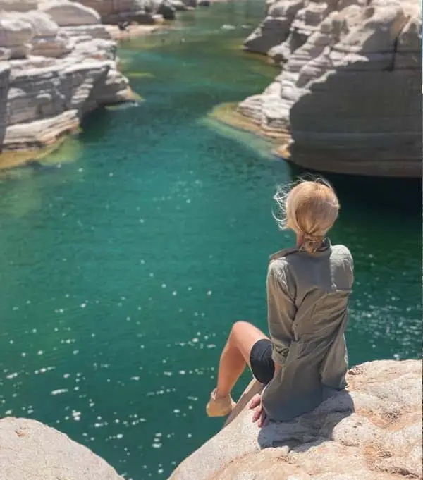 Traveler at Socotra Infinity Pool